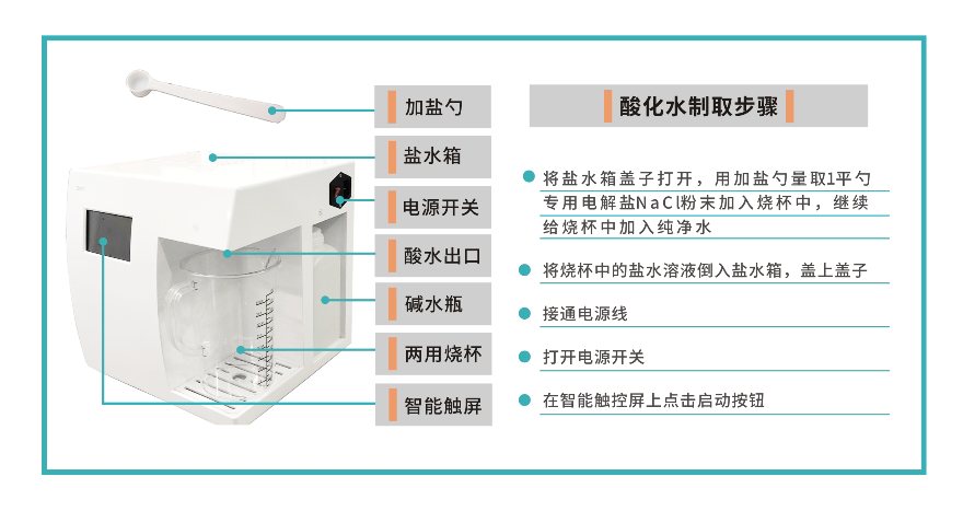 2022款XD-500型商用酸性氧化電位水消毒水生成機(jī)(圖1)