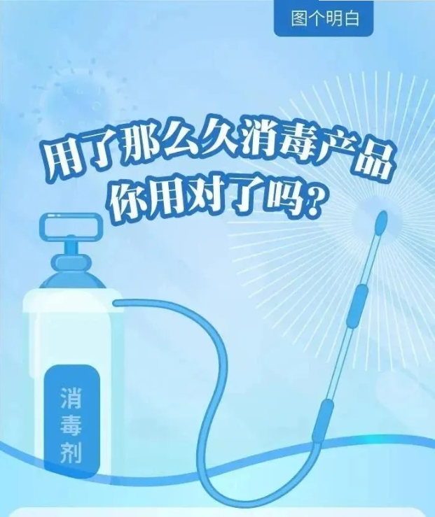 疫情消毒科普| 用了那么久消毒產(chǎn)品，你用對了嗎？(圖1)
