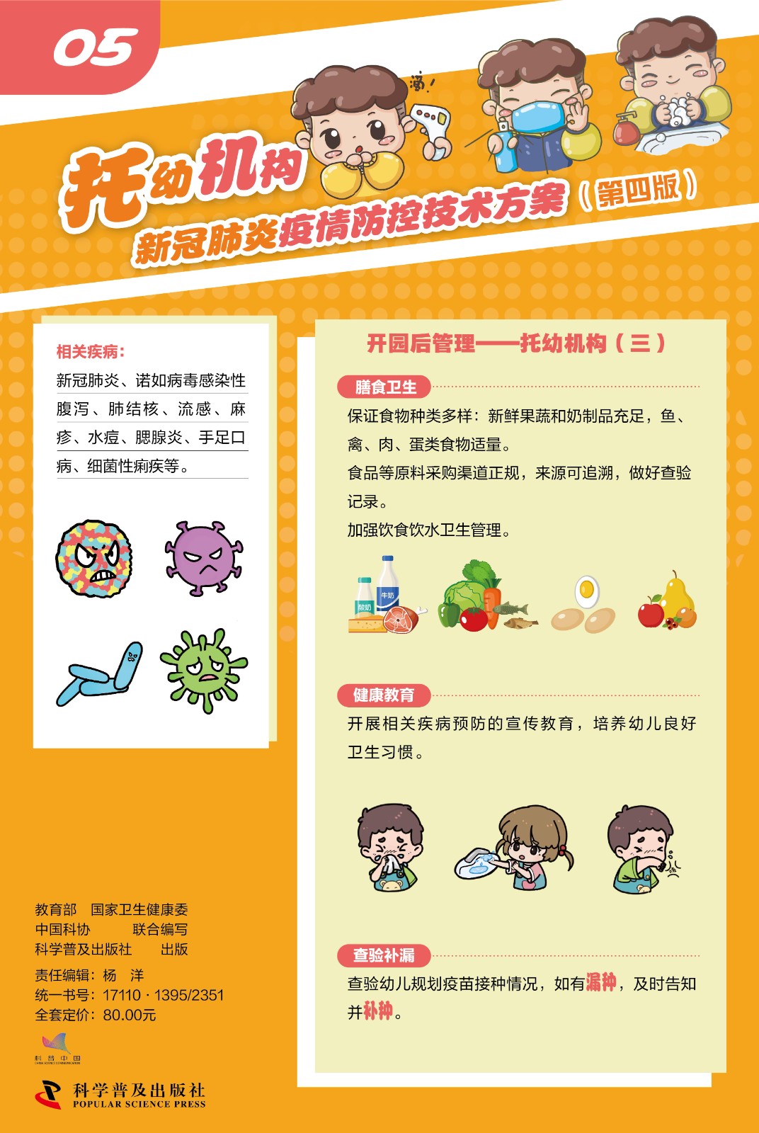 國家教育部最新發(fā)布|托幼機構(gòu)新冠肺炎疫情防控技術(shù)方案（第四版）科普掛圖(圖5)