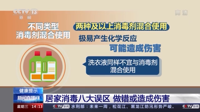 居家消毒八大誤區(qū) 做錯或造成傷害