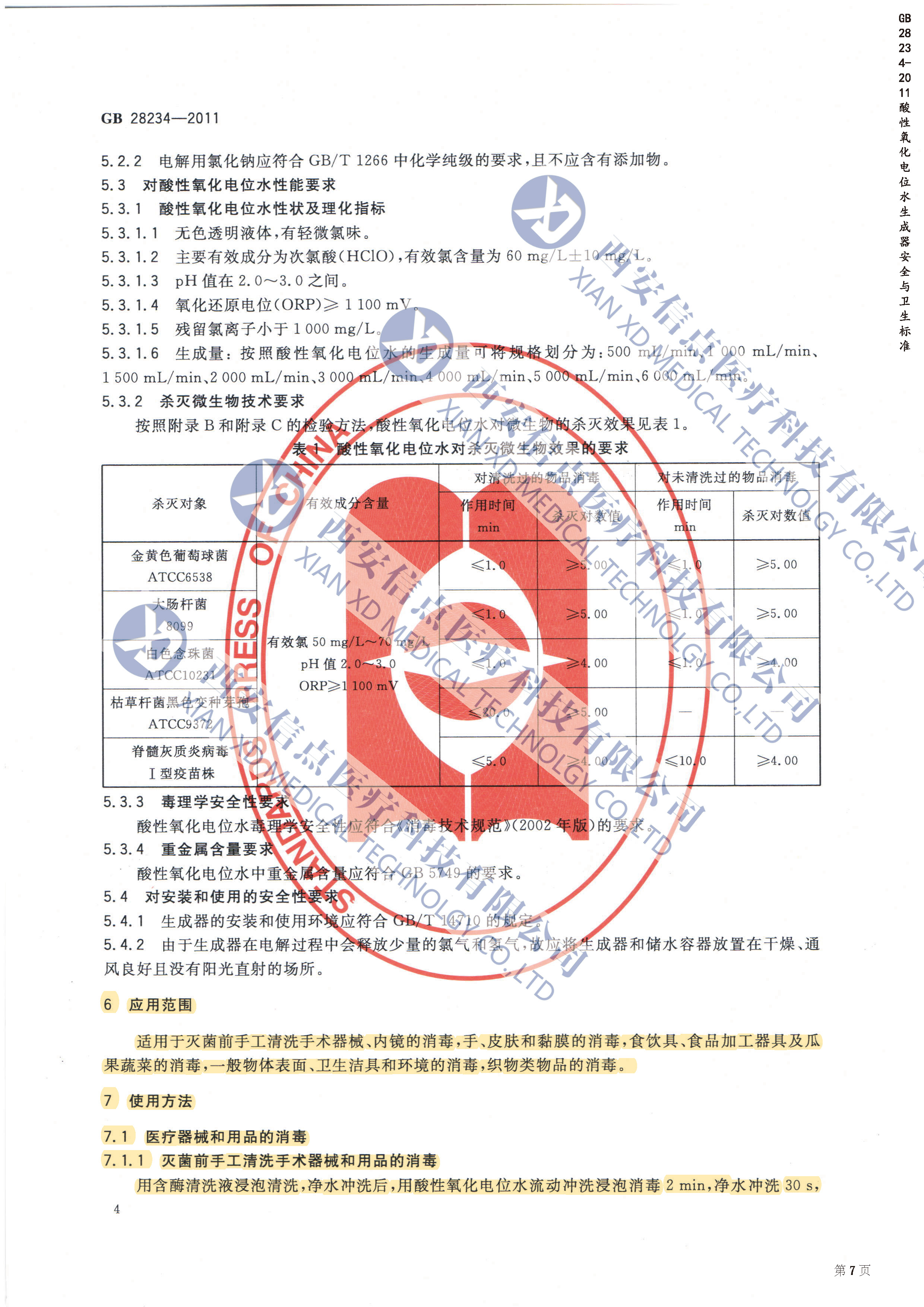 GB28234-2012酸性氧化電位水生成器安全與衛(wèi)生標準(圖5)